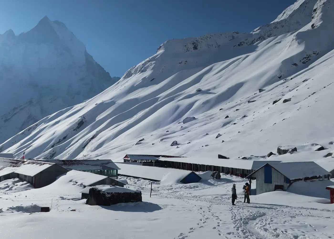 Scenery along the Annapurna Base Camp Trek