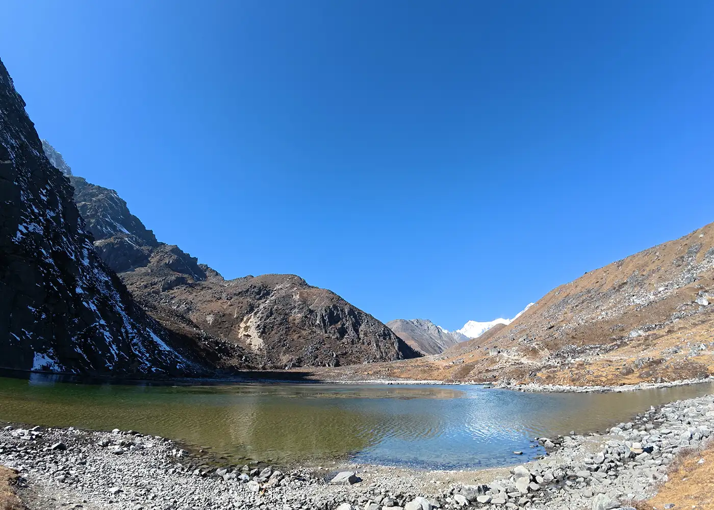 Everest Two Passes Trek panorama