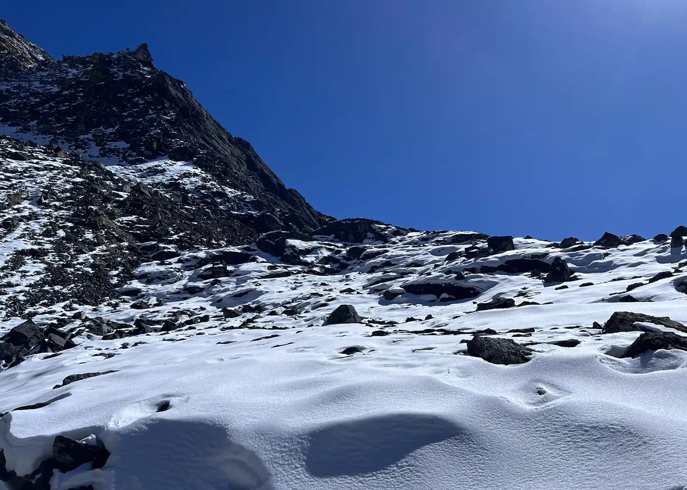 Everest Three Passes Trek panorama