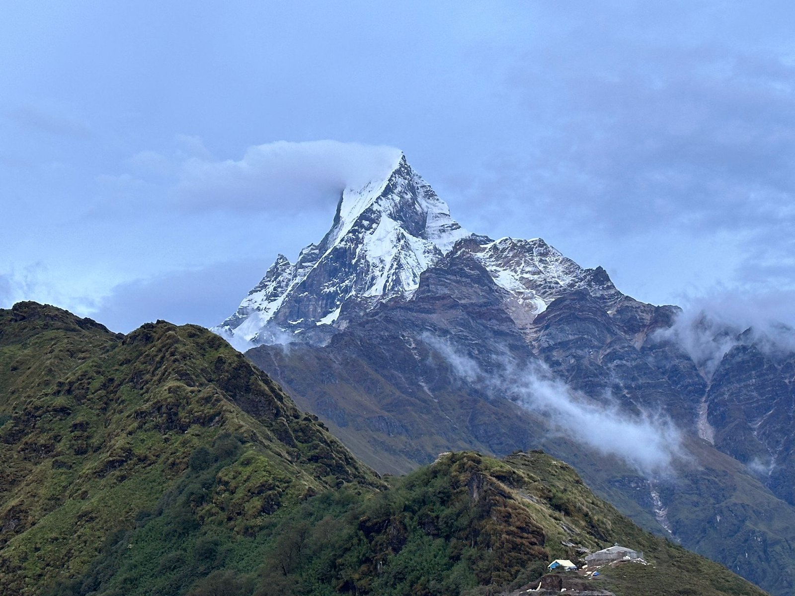 Ridge scenery on the Mardi Himal Trek