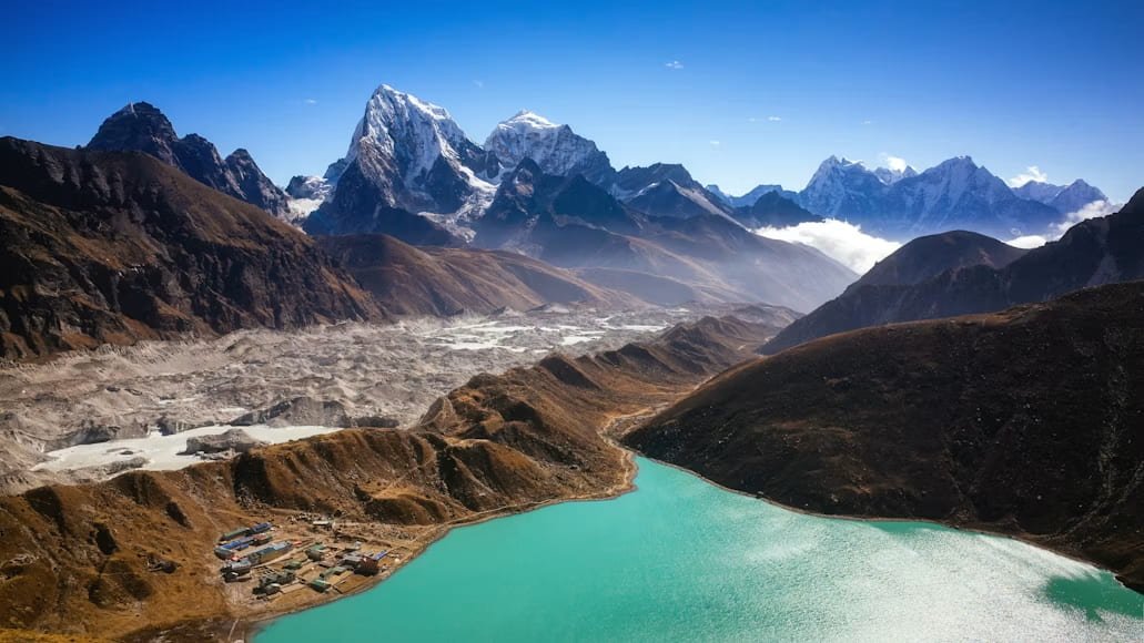 Gokyo Lake in the Everest region